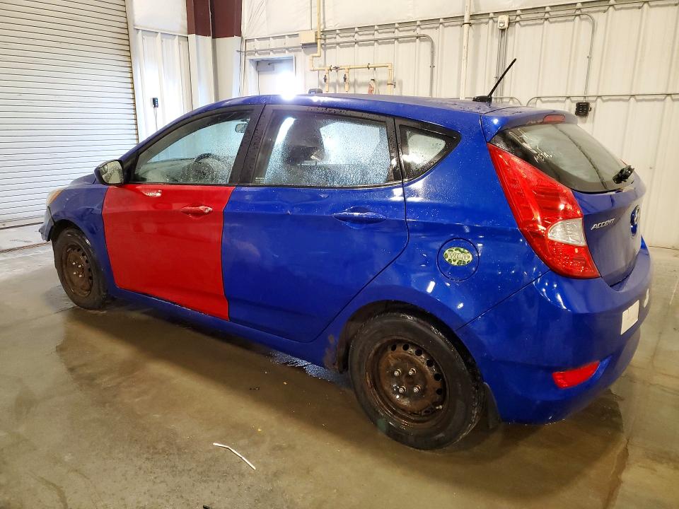 2014 Hyundai Accent VIN KMHCT5AE0EU168681 COPART salvage auction — MECHANICAL, MN - PARTS VEHICLE BILL OF SALE, sold $225 on 2026-09-14 (photo 2)