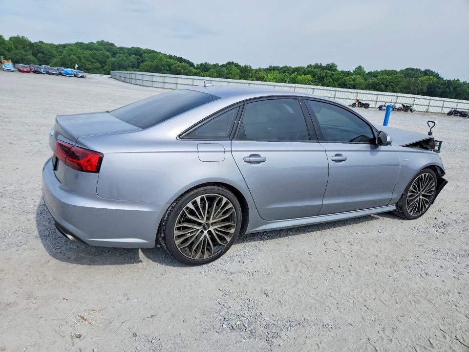 2018 Audi A6 VIN WAUC8AFC6JN011583 COPART salvage auction — FRONT END, Nc - Salvage Certificate Of Title, sold $1,950 on 2026-09-09 (photo 3)