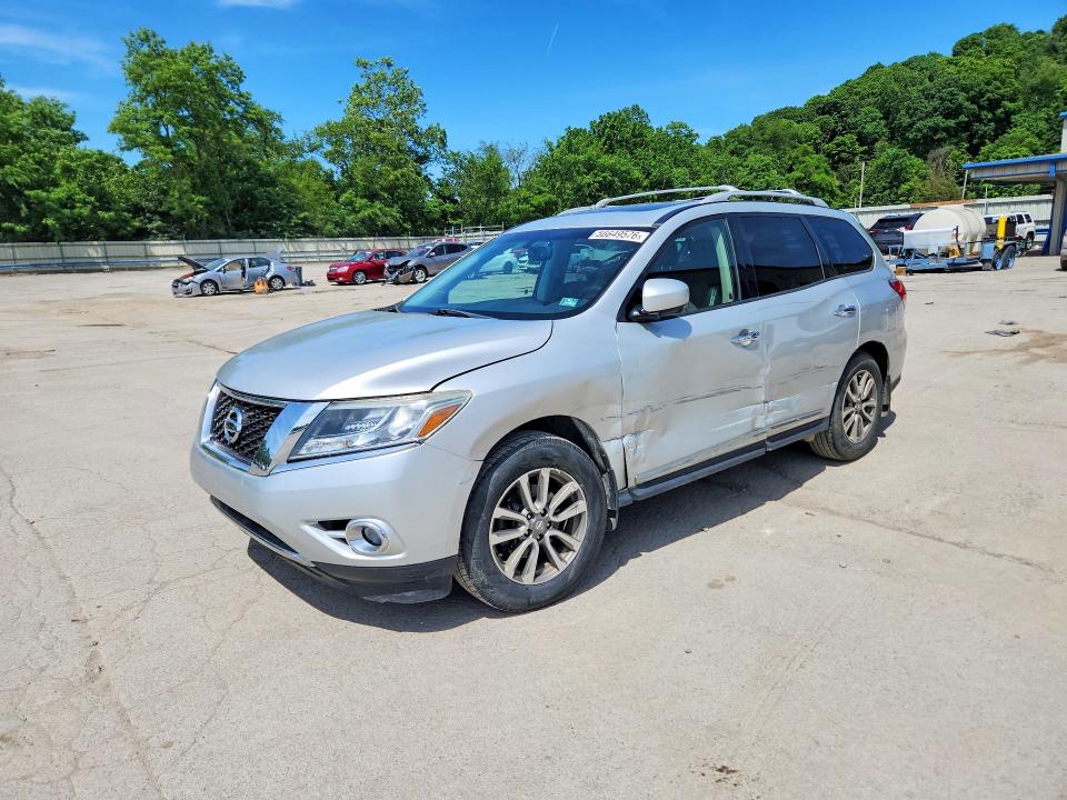 2015 Nissan Pathfinder VIN 5N1AR2MM5FC638377 — COPART salvage auction photo