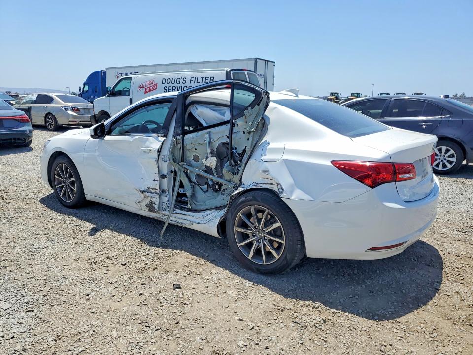 2020 Acura Tlx VIN 19UUB1F39LA000713 COPART salvage auction — SIDE, NE - DIS/DLR/EXP ONLY SALVAGE TITLE, sold $4,700 on 2026-07-29 (photo 2)