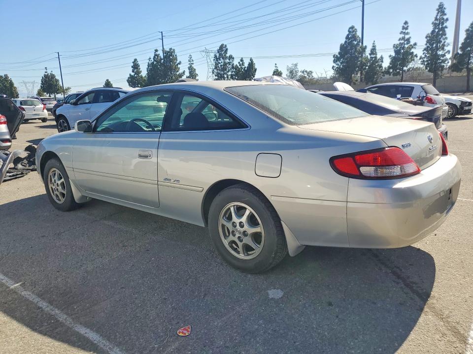 1999 Toyota Camry solara VIN 2T1CF28P6XC219165 COPART salvage auction — MINOR DENT/SCRATCHES, Ca - App For Dup Salvage Or Ac, sold $1,400 on 2026-07-02 (photo 2)