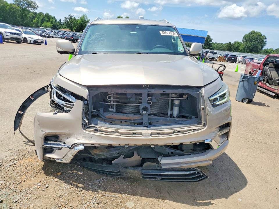 2018 Infiniti VIN JN8AZ2NFXJ9663175 COPART salvage auction — FRONT END, La - Certificate Of Title, sold $6,100 on 2026-07-31 (photo 5)