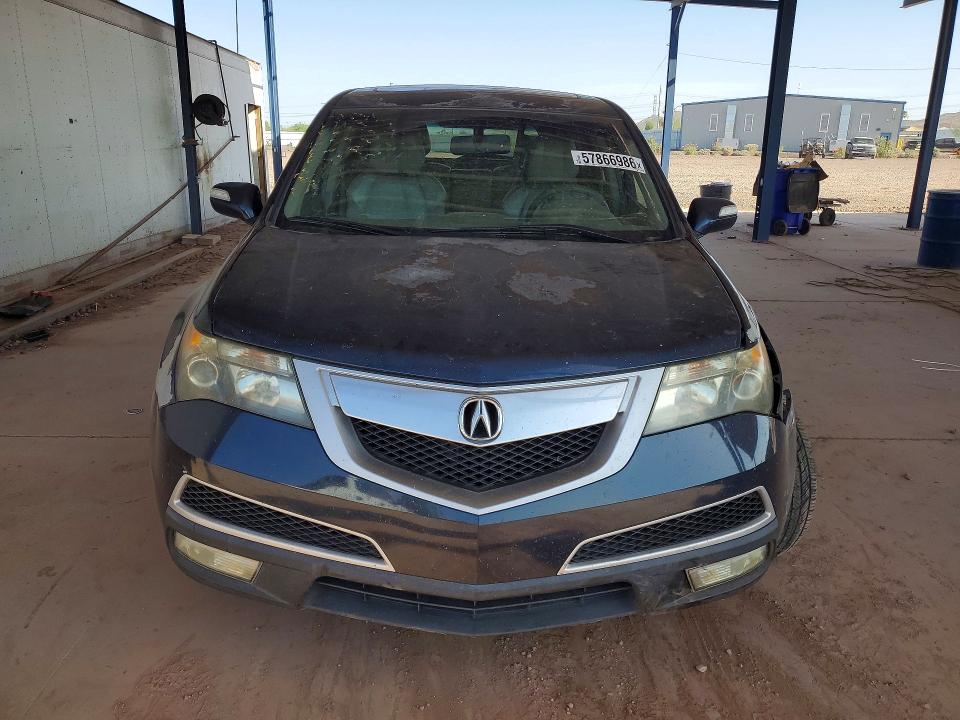 2012 Acura VIN 2HNYD2H20CH514627 COPART salvage auction — FRONT END, Az - Cert Of Title - Salvage, sold $275 on 2026-07-21 (photo 5)