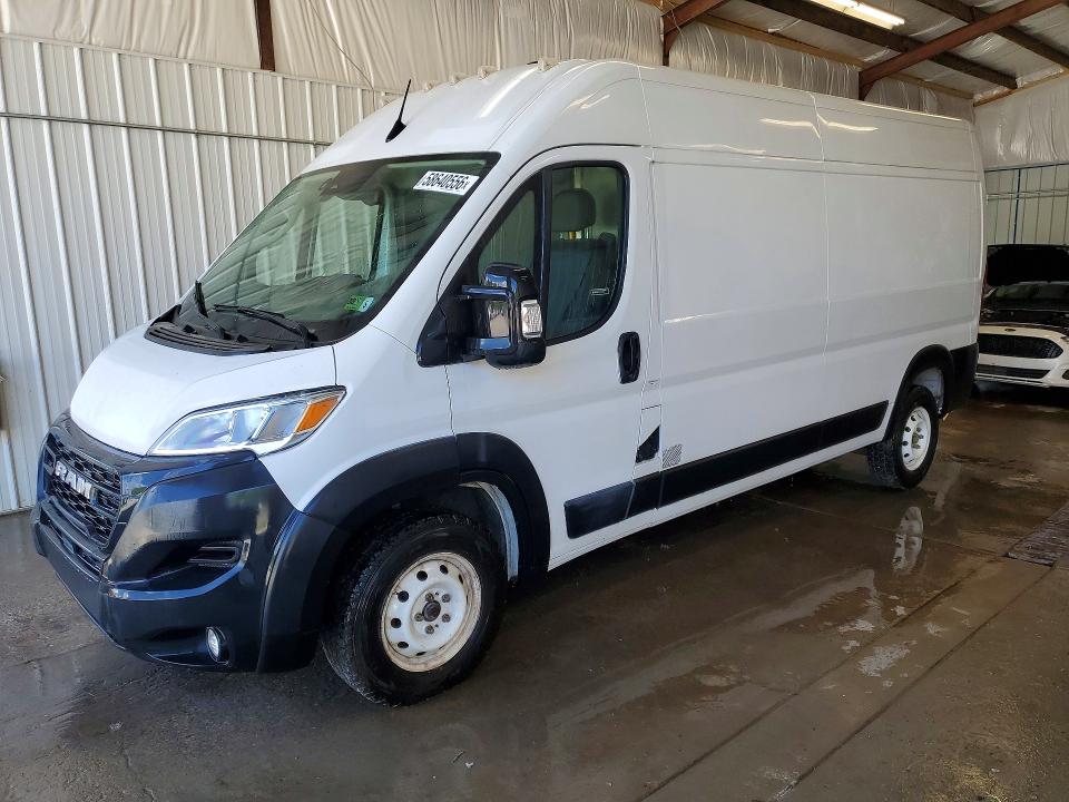 2023 Ram Promaster city VIN 3C6LRVDGXPE601321 COPART salvage auction — REAR END, Wv - Certificate Of Title, sold $13,300 on 2026-07-29 (photo 1)
