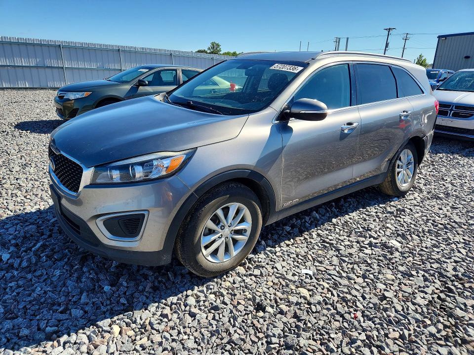 2016 Kia Sorento VIN 5XYPGDA55GG063451 COPART salvage auction — REAR END, Wi - Certificate Of Title, sold $2,050 on 2026-07-27 (photo 1)