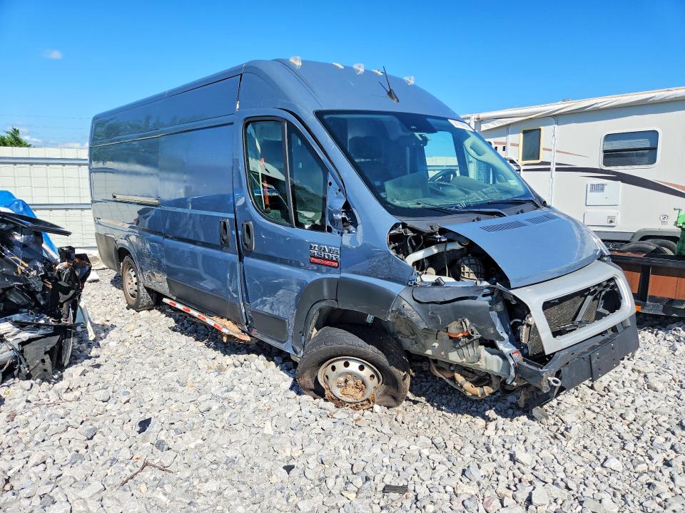 2022 Ram Promaster 3500 VIN 3C6MRVJG3NE112359 COPART salvage auction — FRONT END, Az - Cert Of Title - Salvage, sold $3,350 on 2026-07-08 (photo 4)