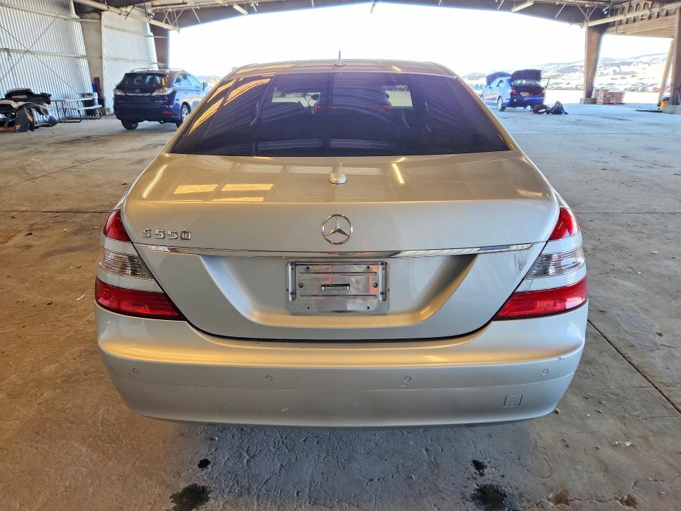 2007 Mercedes-benz S-klasse VIN WDDNG71X87A074783 COPART salvage auction — VANDALISM, Ca - Salvage Certificate, sold $675 on 2026-07-02 (photo 6)