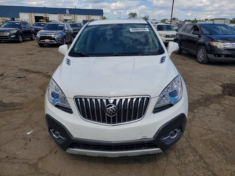 2016 Buick Encore VIN KL4CJGSB6GB603805 COPART salvage auction — FRONT END, MI - CERTIFICATE OF TITLE, sold $1,050 on 2026-07-02 (photo 5)