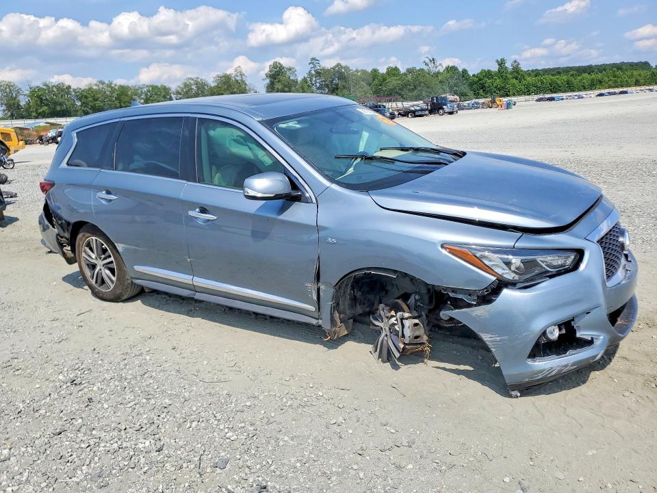 2018 Infiniti VIN 5N1DL0MN2JC521005 COPART salvage auction — FRONT END, Mt - Certificate Of Title, sold $1,550 on 2026-07-29 (photo 4)
