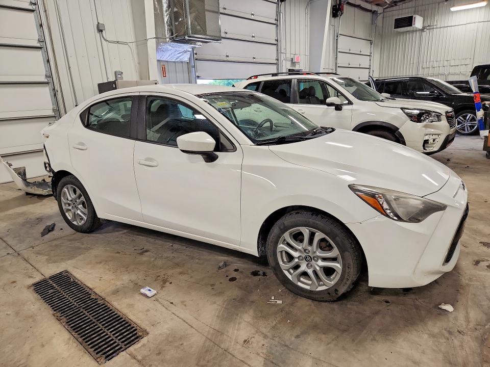 2017 Toyota Yaris VIN 3MYDLBYV8HY180416 COPART salvage auction — REAR END, Mn - Cert Of Title-Prior Salvage, sold $1,900 on 2026-07-02 (photo 4)