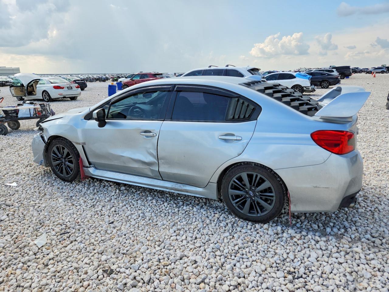 2015 Subaru WRX VIN JF1VA1A64F9819289 COPART salvage auction — Front End, TX - SALVAGE VEHICLE TITLE, sold $2,700 on 2026-07-09 (photo 2)