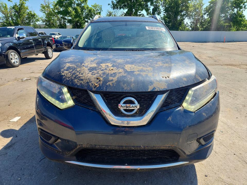 2016 Nissan VIN JN8AT2MT5GW028335 COPART salvage auction — SIDE, Mt - Certificate Of Title, sold $1,100 on 2026-07-31 (photo 5)