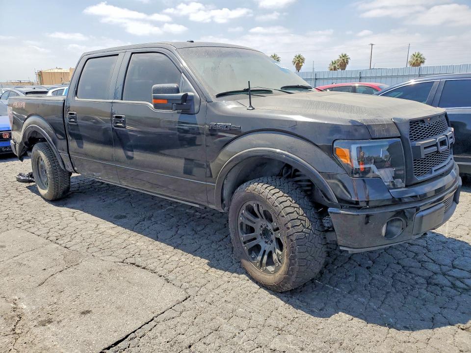 2009 Ford F-150 VIN 1FTPW14V99FA63262 COPART salvage auction — REAR END, Ca - Salvage Certificate, sold $900 on 2026-07-24 (photo 4)