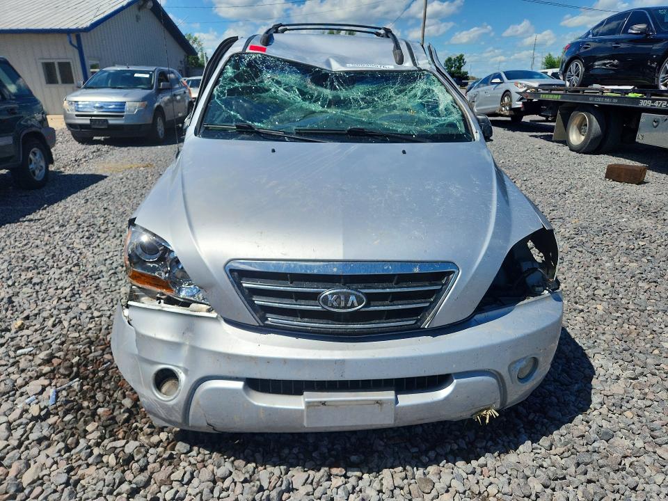 2007 Kia Sorento VIN KNDJC736275700619 COPART salvage auction — ROLLOVER, IL - JUNKING CERT OF A VEHICLE, sold $175 on 2026-07-13 (photo 5)