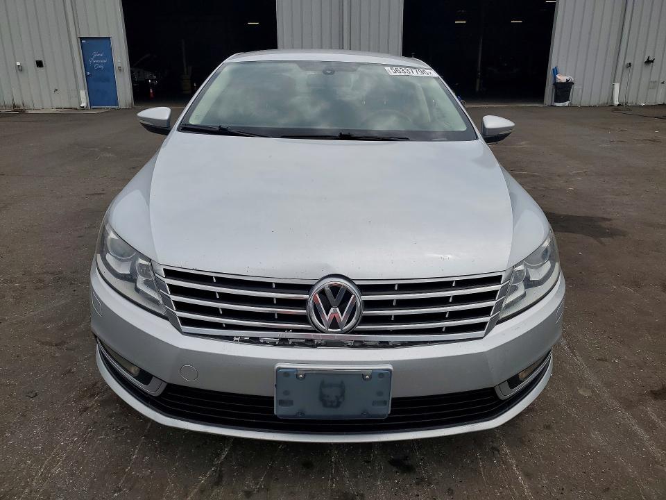 2013 Volkswagen Passat cc VIN WVWBN7AN6DE513226 COPART salvage auction — REAR END, Fl - Cert Of Title Slvg Rebuildable, sold $600 on 2026-07-08 (photo 5)