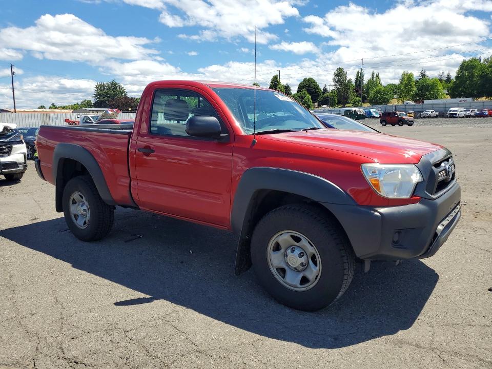 2013 Toyota Tacoma VIN 5TFPX4EN8DX015994 COPART salvage auction — REAR END, Or - Salvage Title Certificate, sold $6,500 on 2026-07-27 (photo 4)