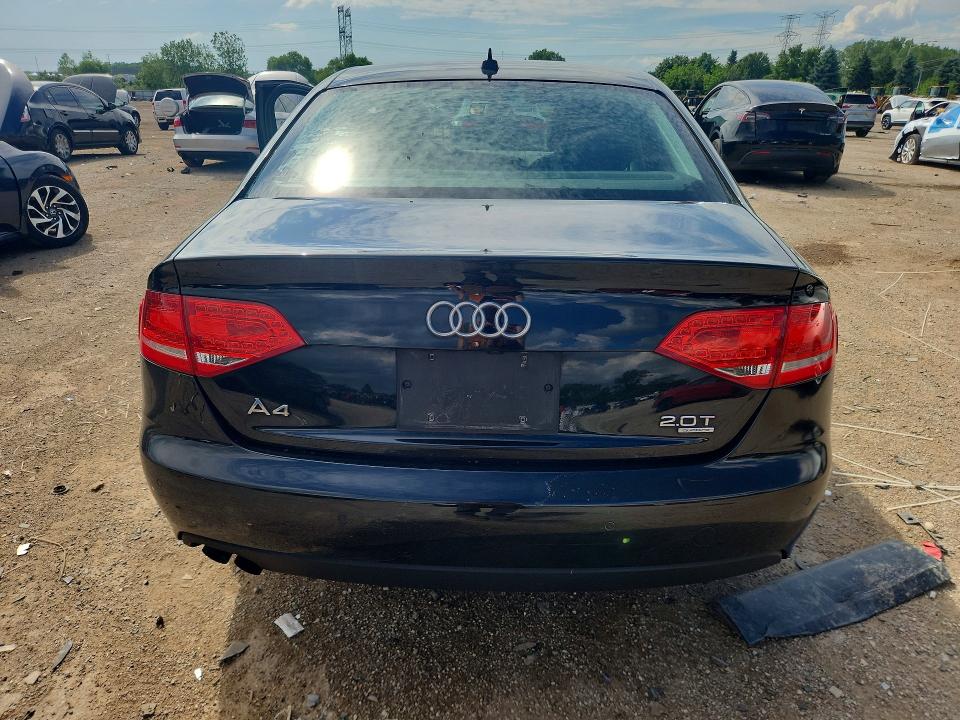 2011 Audi A4 VIN WAUFFAFL5BN034177 COPART salvage auction — SIDE, IL - SALVAGE CERTIFICATE, sold $875 on 2026-07-28 (photo 6)