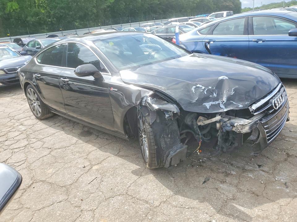 2014 Audi A7 VIN WAUWGAFC6EN100480 COPART salvage auction — FRONT END, Ga - Cert Of Title-Salvage, sold $1,000 on 2026-07-24 (photo 4)