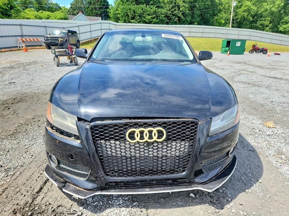 2011 Audi A5 VIN WAULFAFR9BA028610 COPART salvage auction — MECHANICAL, Nc - Dealer Only Clean Title, sold $550 on 2026-07-29 (photo 5)