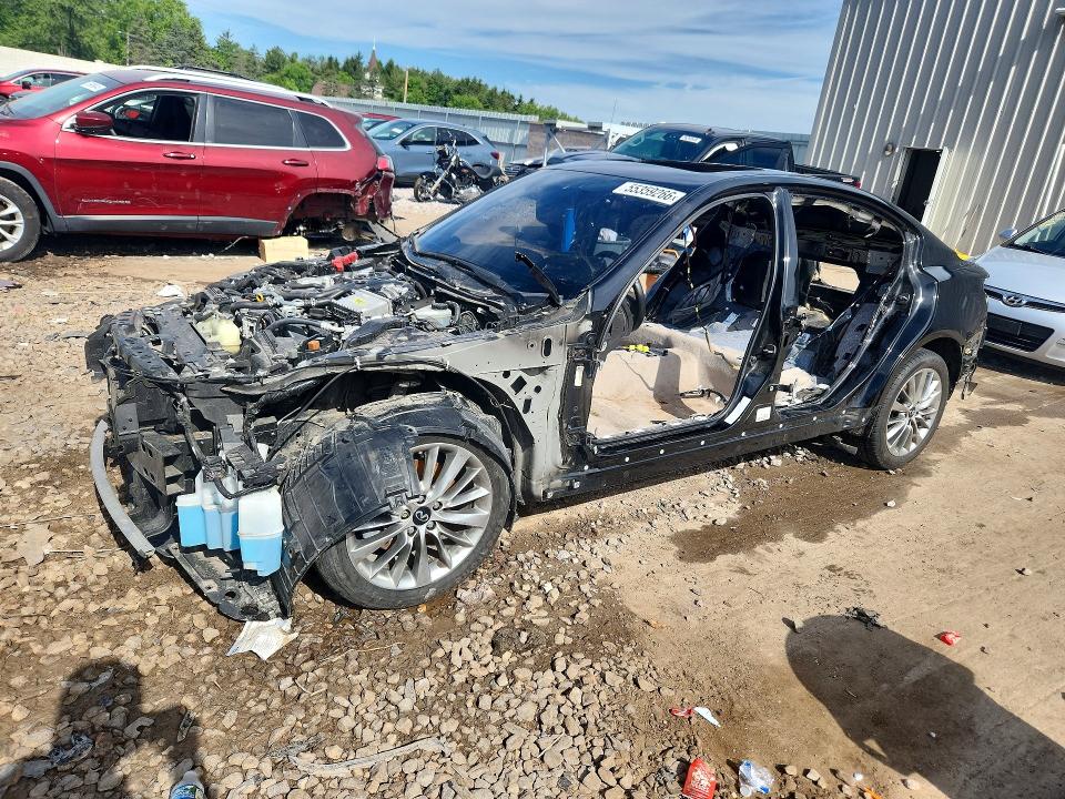 2020 Infiniti Q50 VIN JN1EV7AR6LM253420 COPART salvage auction — STRIPPED, WI - JUNKED VEHICLE BILL OF SALE, sold $300 on 2026-07-27 (photo 1)