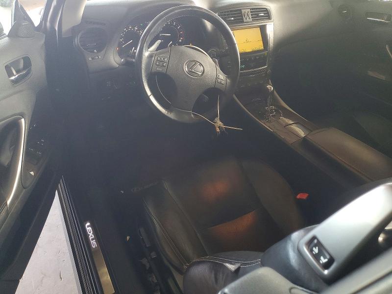 2010 Lexus Is 250 VIN JTHFF2C27A2507323 COPART salvage auction — FRONT END, Ca - Salvage Certificate, sold $550 on 2026-07-09 (photo 8)