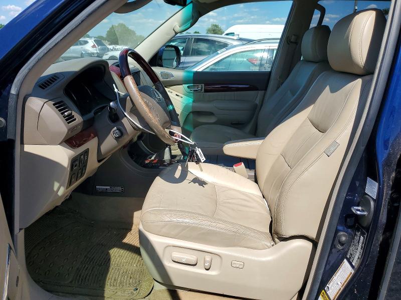 2008 Lexus Gx VIN JTJBT20X180167985 COPART salvage auction — NORMAL WEAR, Nj - Certificate Of Title, sold $3,000 on 2026-07-06 (photo 7)