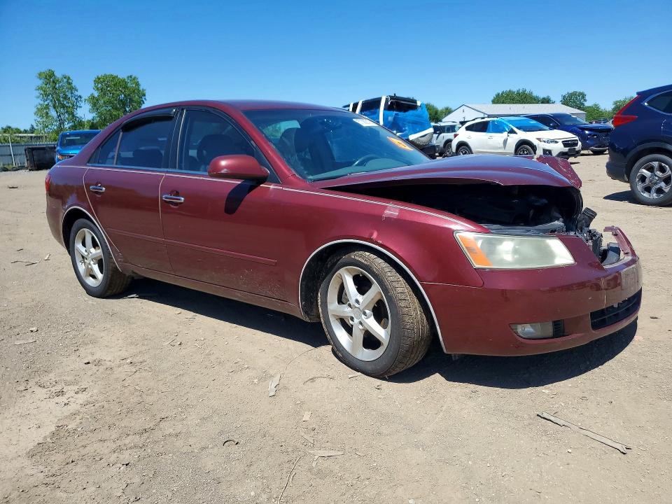 2007 Hyundai Sonata VIN 5NPEU46F77H282034 COPART salvage auction — FRONT END, OH - CERT OF TITLE-SALVAGE, sold $400 on 2026-07-13 (photo 4)
