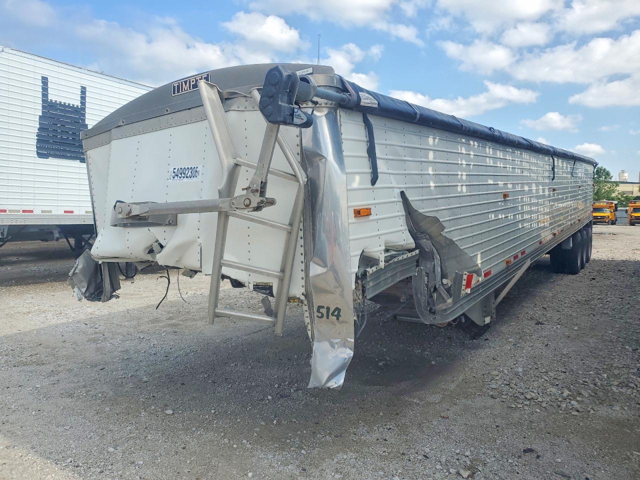 2014 Timp Trailers VIN 1TDH50037EB144851 COPART salvage auction — Front End, IA - CERTIFICATE OF TITLE, sold $3,100 on 2026-07-07 (photo 3)