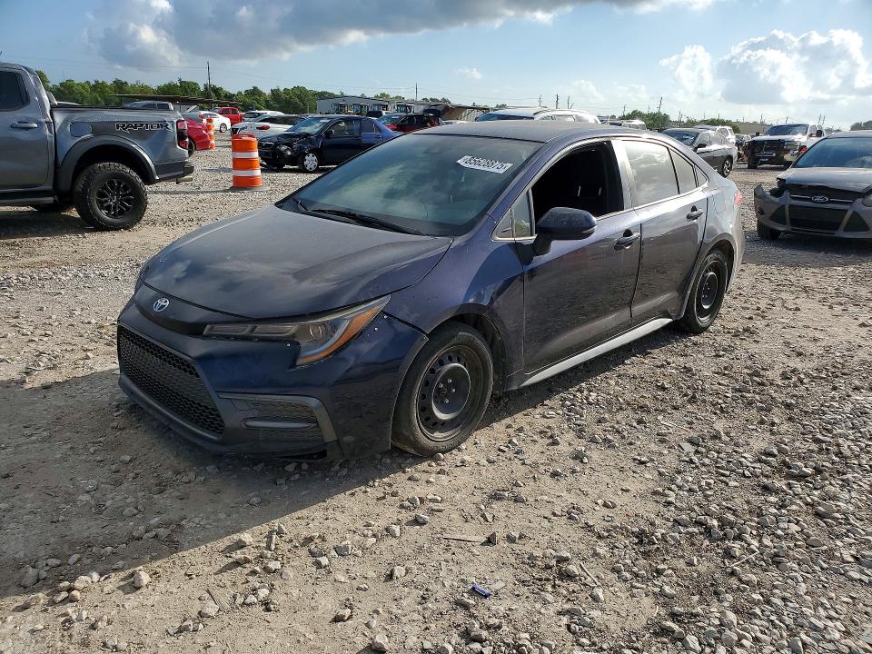 2020 Toyota Corolla VIN JTDS4RCEXLJ030128 COPART salvage auction — MECHANICAL, Tx - Certificate Of Title, sold $3,050 on 2026-07-21 (photo 1)