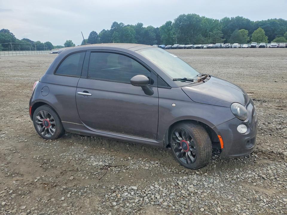 2017 Fiat 500 VIN 3C3CFFKR5HT598485 COPART salvage auction — MECHANICAL, AR - CERTIFICATE OF TITLE, sold $80 on 2026-08-12 (photo 4)