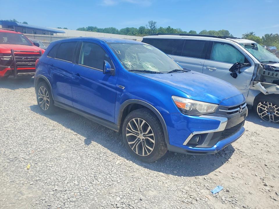 2018 Mitsubishi Outlander VIN JA4AP3AW0JU000282 COPART salvage auction — HAIL, Al - Cert Of Title-Salvage Title, sold $975 on 2026-07-07 (photo 4)