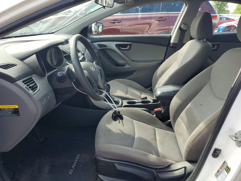 2014 Hyundai Elantra VIN 5NPDH4AE6EH519009 COPART salvage auction — MINOR DENT/SCRATCHES, On - Permit No Brand - Unfit, sold $800 on 2026-07-03 (photo 7)