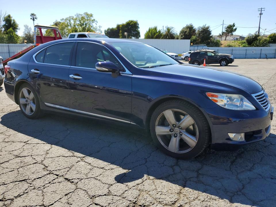 2010 Lexus Ls 460 VIN JTHBL5EF3A5094985 COPART salvage auction — REAR END, CA - SALVAGE CERTIFICATE, sold $4,950 on 2026-07-10 (photo 4)