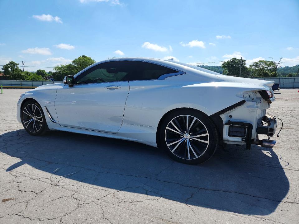 2017 Infiniti Q60 VIN JN1EV7EK3HM360350 COPART salvage auction — REAR END, Tn - Salvage Certificate, sold $7,100 on 2026-08-10 (photo 2)