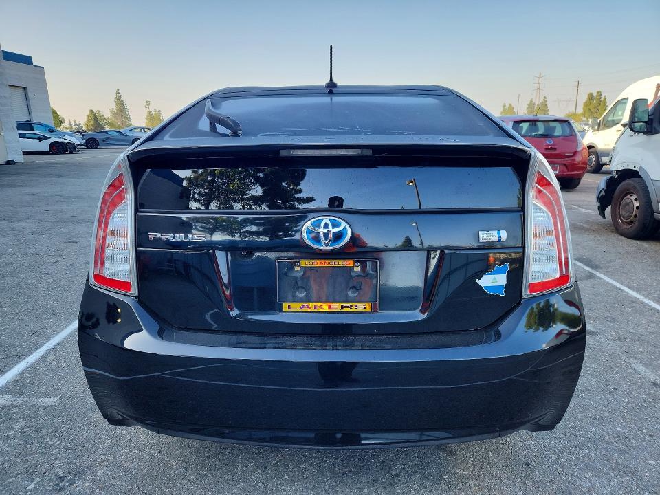 2015 Toyota Prius VIN JTDKN3DUXF0427686 COPART salvage auction — FRONT END, Ca - Salvage Certificate, sold $625 on 2026-07-09 (photo 6)