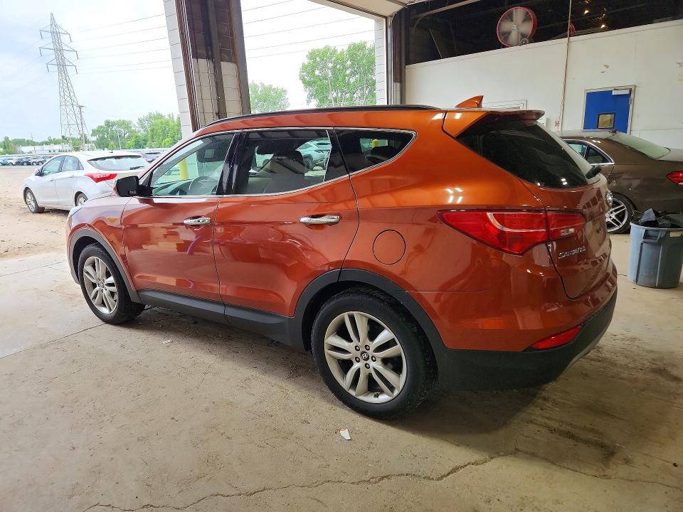2014 Hyundai Santa fe VIN 5XYZWDLA3EG231851 COPART salvage auction — SIDE, Mn - Cert Of Title-Salvage, sold $2,150 on 2026-07-16 (photo 2)