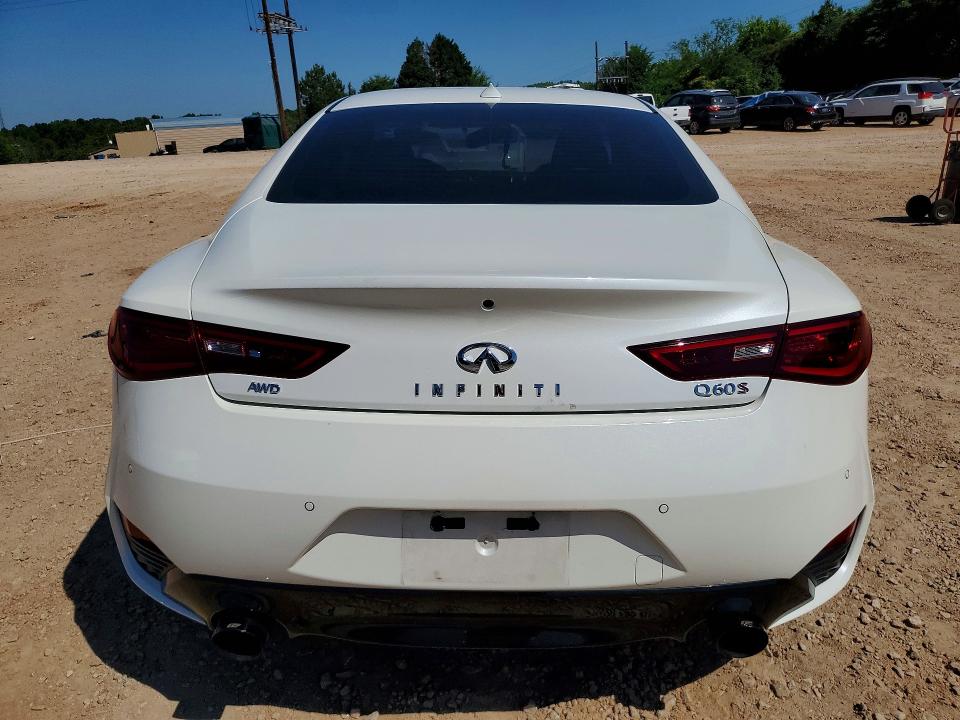 2019 Infiniti Q60 VIN JN1FV7EL2KM440632 COPART salvage auction — FRONT END, Nc - Salvage Certificate Of Title, sold $1,600 on 2026-07-27 (photo 6)