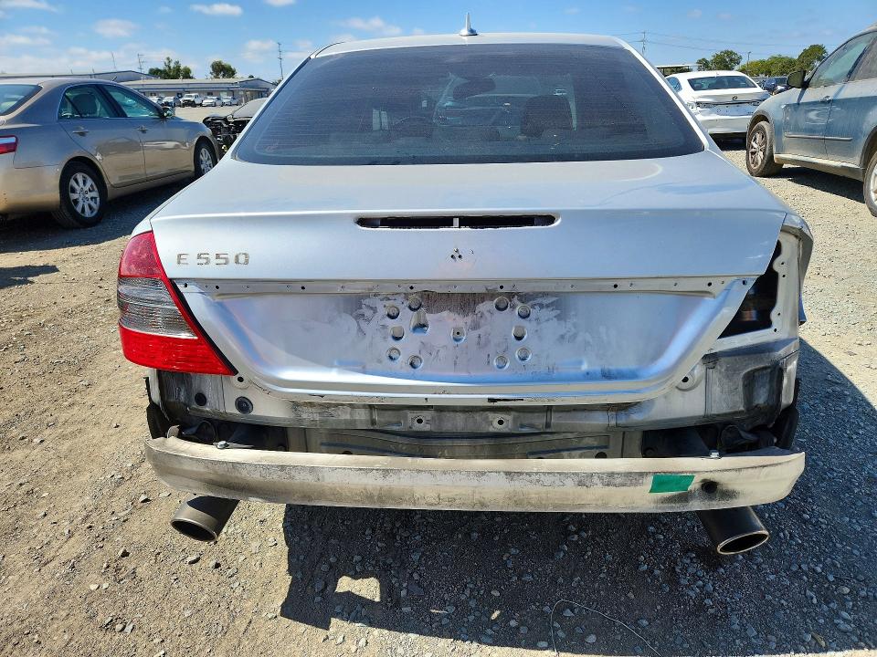 2007 Mercedes-benz E-class VIN WDBUF72X97B036673 COPART salvage auction — REAR END, Ca - Salvage Certificate, sold $1,900 on 2026-07-24 (photo 6)
