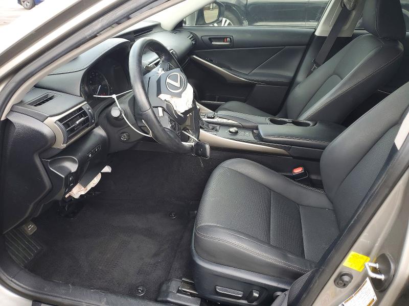 2019 Lexus Is VIN JTHBA1D25K5085333 COPART salvage auction — FRONT END, Ca - Salvage Certificate, sold $5,500 on 2026-07-08 (photo 7)