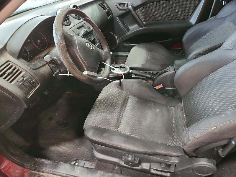 2006 Hyundai Tiburon VIN KMHHM65D26U211087 COPART salvage auction — REAR END, Il - Salvage Certificate, sold $350 on 2026-07-20 (photo 7)