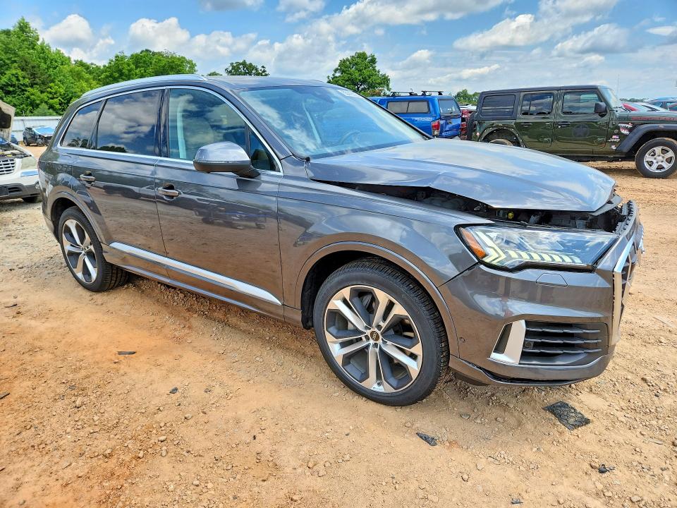 2024 Audi Q7 VIN WA1LXBF75RD000875 COPART salvage auction — FRONT END, Nc - Salvage Certificate Of Title, sold $15,300 on 2026-07-20 (photo 4)
