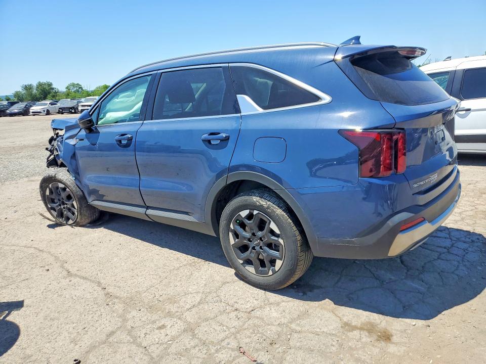 2025 Kia Sorento VIN 5XYRLDJC7SG361124 COPART salvage auction — FRONT END, Pa - Certificate Of Salvage, sold $9,200 on 2026-07-31 (photo 2)