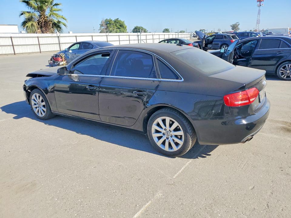 2010 Audi A4 VIN WAUEFAFL0AN053309 COPART salvage auction — FRONT END, CA - SALVAGE CERTIFICATE, sold $200 on 2026-07-31 (photo 2)