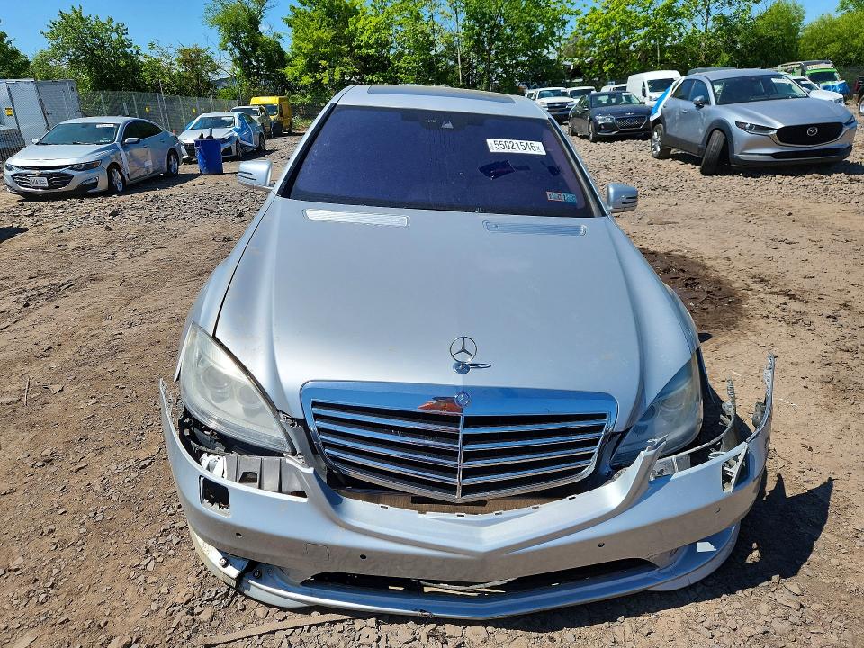 2011 Mercedes-benz S-klasse VIN WDDNG7BB9BA368916 COPART salvage auction — FRONT END, Pa - Certificate Of Salvage, sold $1,050 on 2026-08-17 (photo 5)