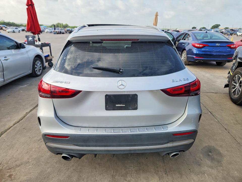 2021 Mercedes-benz Gla-klasse amg VIN W1N4N5BB0MJ237546 COPART salvage auction — FRONT END, Tx - Salvage Vehicle Title, sold $7,400 on 2026-08-17 (photo 6)