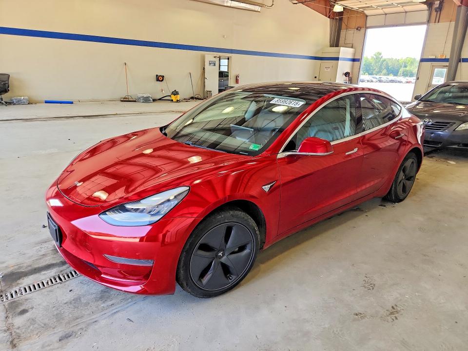 2020 Tesla Model 3 VIN 5YJ3E1EA1LF736750 COPART salvage auction — SIDE, Va - Cert Of Title - Salvage, sold $5,300 on 2026-07-10 (photo 1)