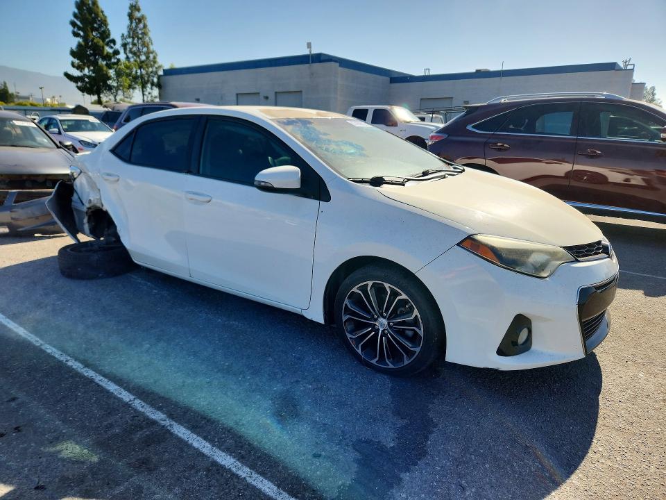 2014 Toyota VIN 5YFBURHEXEP168727 COPART salvage auction — REAR END, Ca - Salvage Certificate, sold $1,950 on 2026-07-30 (photo 4)