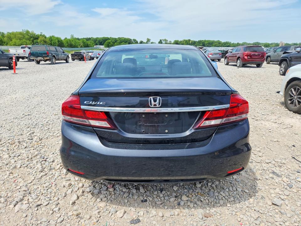 2015 Honda Civic VIN 19XFB2F83FE086952 COPART salvage auction — FRONT END, Mi - Certificate Of Title, sold $3,650 on 2026-07-02 (photo 6)