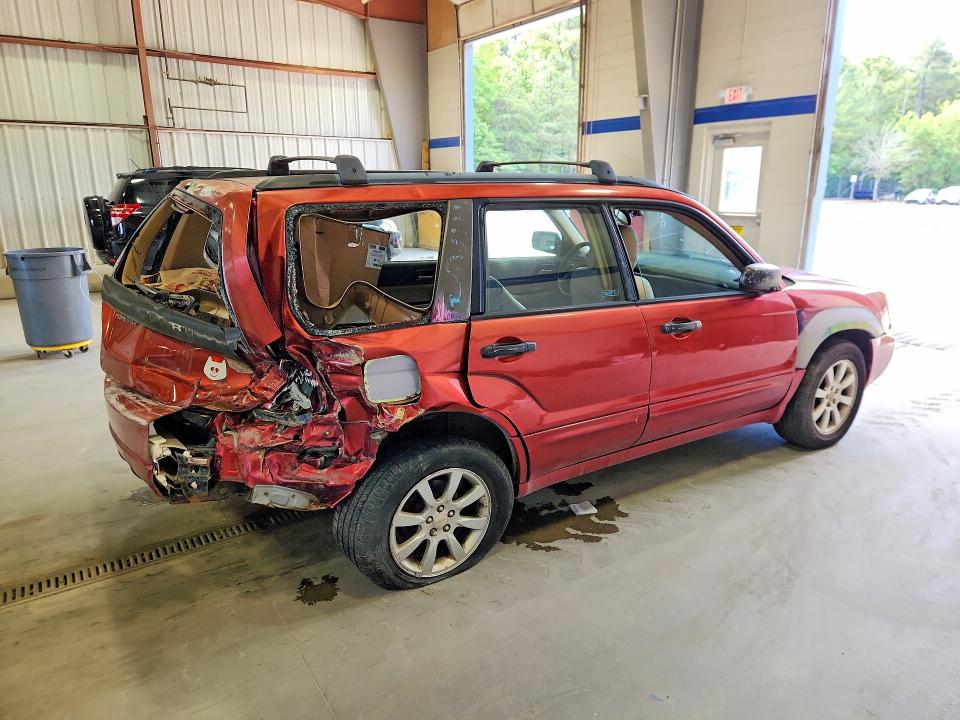 2005 Subaru Forester VIN JF1SG656X5G700309 COPART salvage auction — REAR END, Va - Cert Of Title - Salvage, sold $325 on 2026-07-10 (photo 3)
