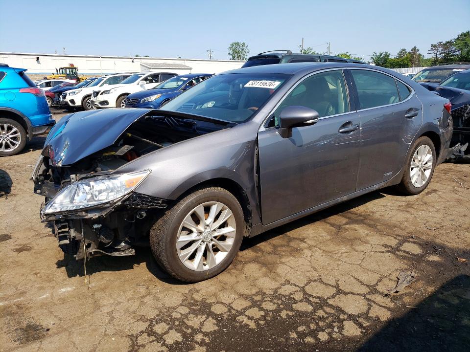 2013 Lexus Es 300h VIN JTHBW1GG8D2038858 COPART salvage auction — FRONT END, Ct - Cert Of Title-Salvage, sold $975 on 2026-07-17 (photo 1)